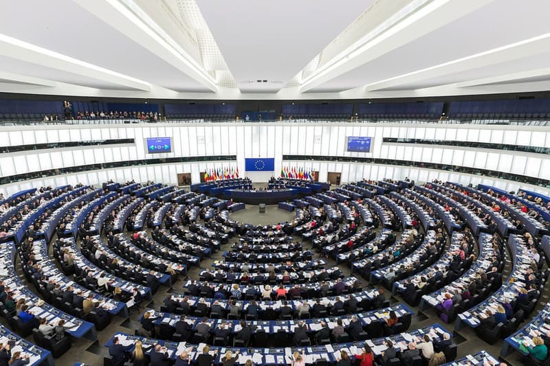 Vista general del Parlament Europeu