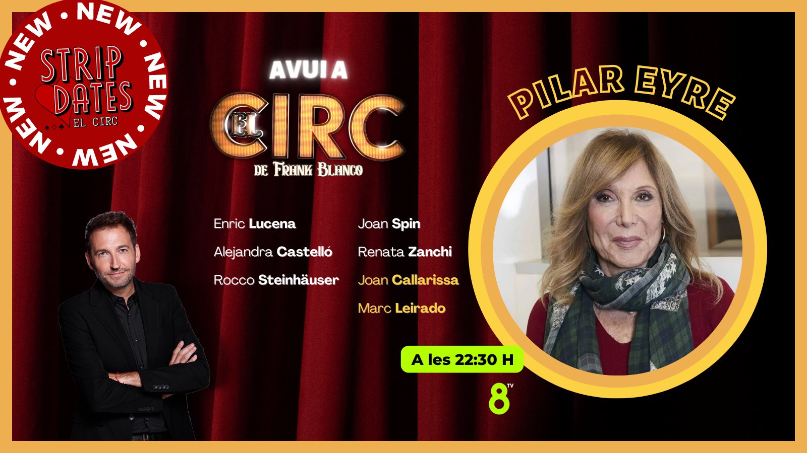 13/12/2022 - Pilar Eyre - 8tv